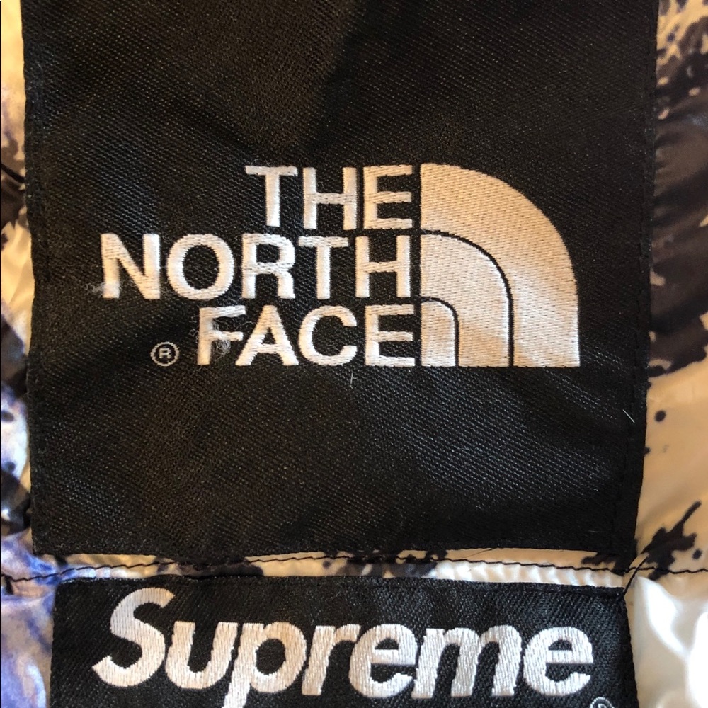 Supreme X TNF Expedition Down Jacket Sz Small - Picture 8 of 8